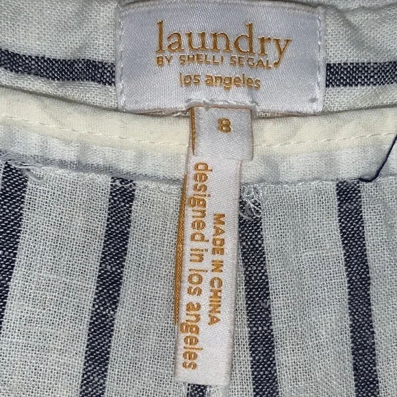 Linen and Viscose Pants by Laundry, sz 8. - Picture 3 of 10
